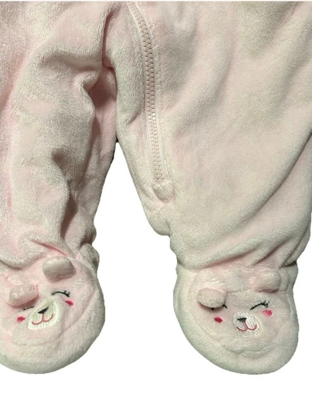 Baby Girl Carter’s Pink Winter Bunting Suit Size 6-9 Months